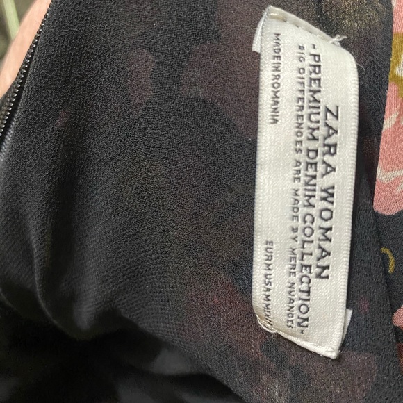 Zara maxi floral backless dress - Picture 2 of 6